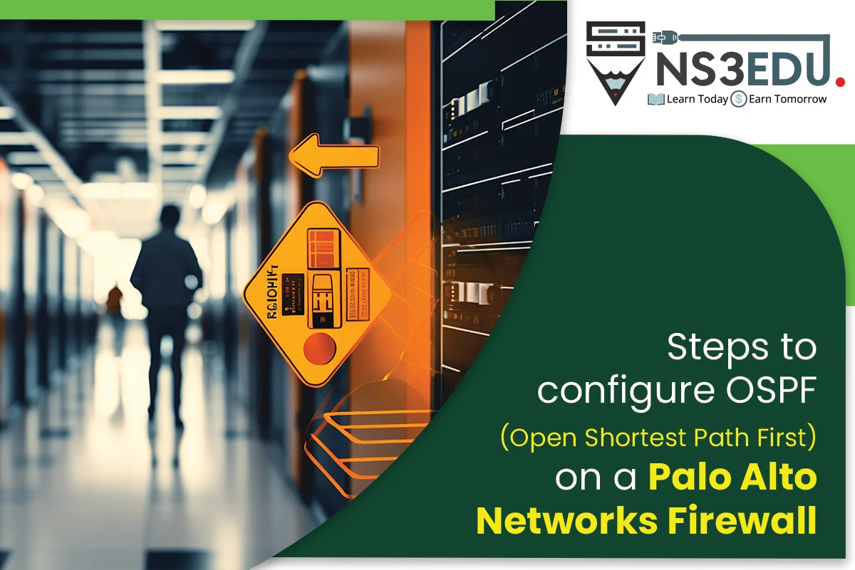 Steps to configure OSPF on Palo Alto Networks Firewall